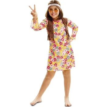 Dětský kostým Hippiesačka VI02551x Pro věk (roků) 5-6