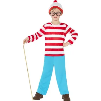Karnevalový kostým Dětský kostým Wheres Wally? SF39971x Pro věk (roků) 10-12