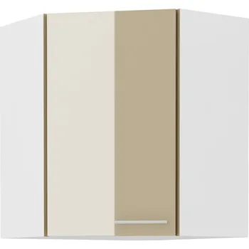 Stolarz-Lempert Kuchyňská skříňka Lara Cappucino - horní rohová 60x60 GN-72 1F (45°)