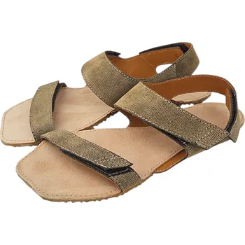 Dámské sandále Veganské sandály BORA VEGAN hnědá 37