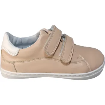 Dívčí tenisky Dětské barefoot tenisky na suchý zip FIR béžová 26