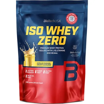 Protein BioTech Iso Whey Zero 500 g catalan caramel cream