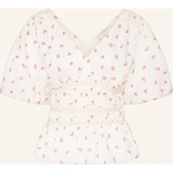 Neo Noir Dámská Halenka Sapura S Krajkou A Volánky, režná /...