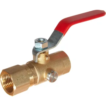 Ventil DK-SL | Dvoucestný uzavírací manometrový kohout na vodu, vzduch, topné plyny a kyslík, 25 bar, DIN 16 262, 16 260 Médium: Voda, vzduch, Připojovací rozměr - vstup: Vnitřní závit Rp 1/2'', Připojovací rozměr - výstup: Otočná matice G1/2