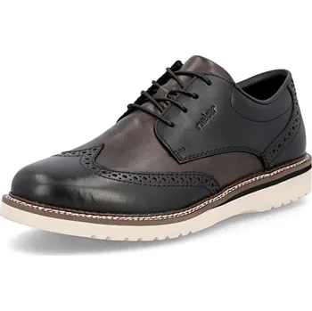 Pánské polobotky Pánské polobotky RIEKER 04504-45 šedá W5 47