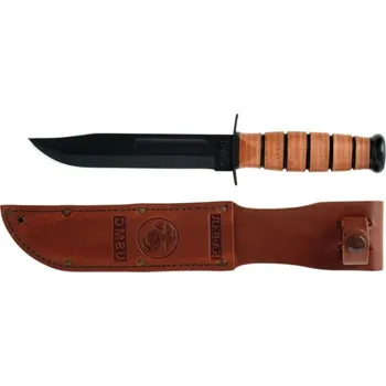 Bojový nůž Dýka KA-BAR USMC orig. US (Možná nejslavnější nůž na světě, který sloužil americkým jednotkám ve druhé světové válce. Nyní o více než 50 let později je stále velmi oblíbený.)