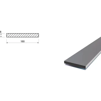 Stavební profil Plochá ocel 160x6 (S355)