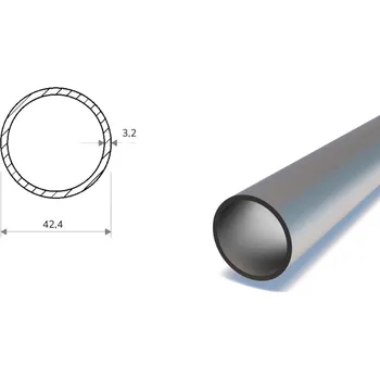 kabelová chránička Trubka bezešvá 42,4x3,2 (S355)