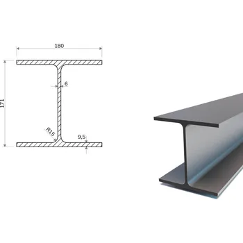 Stavební materiál HEA 180 (S355) 12 m
