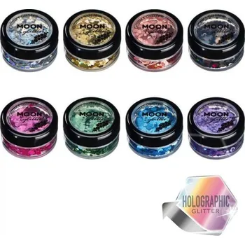 Karnevalový doplněk Třpytky hrubé 3 g SFG04502 Barva Modrá