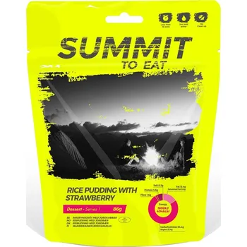 jídlo na cestu Summit To Eat Rýžový nákyp s jahodami 86 g