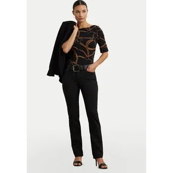 LAUREN RALPH LAUREN Halenka 200971107001 Černá Slim Fit XXL