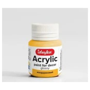 Set školních potřeb Farba akrylowa Mandarynka 20ml