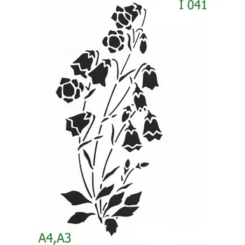 Šablona I 041 - A3 , Nelepící folie