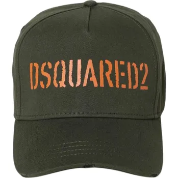 Čepice DSQUARED2 Military Green kšiltovka Zelená