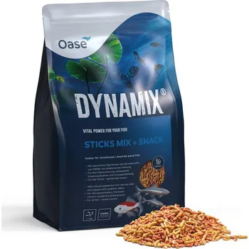Krmivo pro rybičky Krmivo pro ryby OASE Dynamix Sticks Mix plus Snack 4l