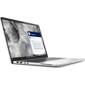 Notebook Dell Pro 16 Plus/PB16250/U5-235U/16"/WUXGA/16GB/512GB/4C-iGPU/W11P/Silver/3R NBD