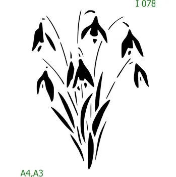 Šablona I 078 - A3 , Nelepící folie