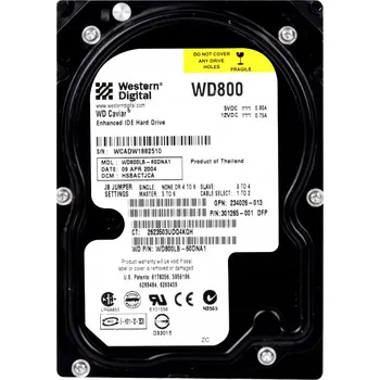 Pevný disk WD CAVIAR 80GB 7.2K 2MB ATA 3.5'' WD800LB-60DNA1