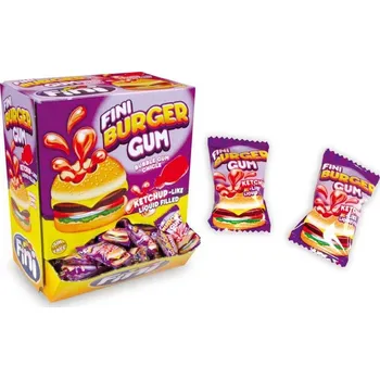 Žvýkačka Fini Mini burger 5 g 200 ks