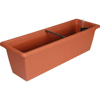Truhlík Plastkon Magnolie 2Smart samozavlažovací truhlík 60 cm terakota balení 1 ks