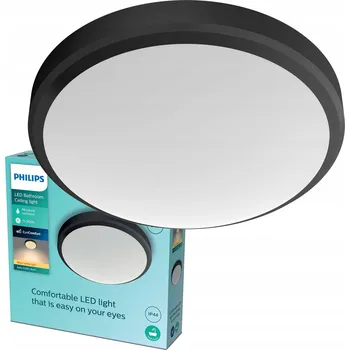 Bodové kulatý svítidlo Philips černé