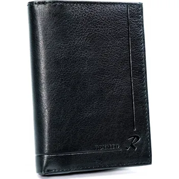 Peněženka Ronaldo pánská peněženka z pravé kůže černá - muž
