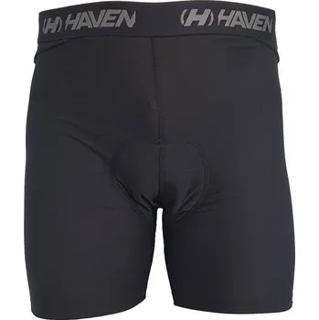 Cyklistické kalhoty HAVEN Cyklistické kalhoty krátké bez laclu - FACTORY HMS - černá XL