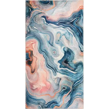 Koberec Modrý/růžový pratelný koberec 80x150 cm Colors of Joy – Vitaus ID_1779542
