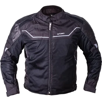 Moto bunda W-TEC Moto bunda Adam černá - L