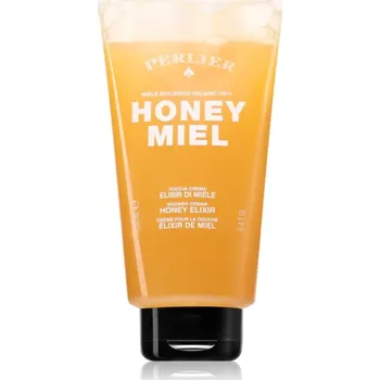 Koupelový olej Perlier Honey Miel krémový sprchový gel 250 ml