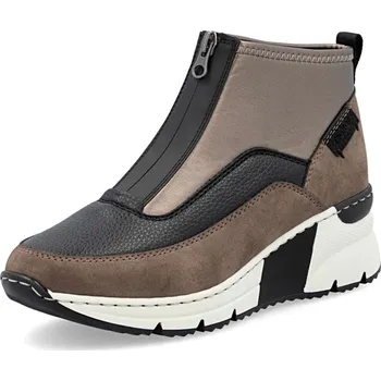 Dámské kozačky Dámská kotníková obuv RIEKER N6352-25 hnědá W5 40