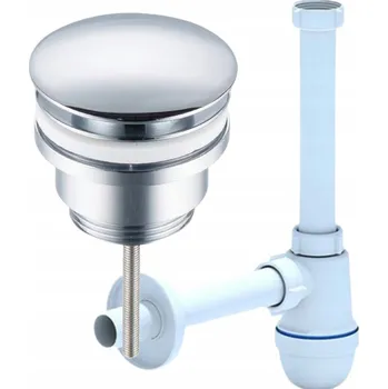 Sifon Umyvadlový sifon s výpustí REGULOVATELNÝ SET UNI