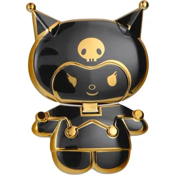 Stojan na telefon DOLL - nalepovací - černý