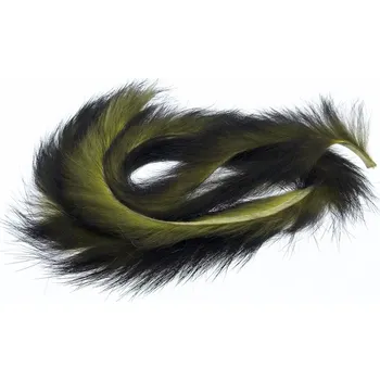Hends Zonker Strips Two Tone ZTT-809 Olive-Black 4mm