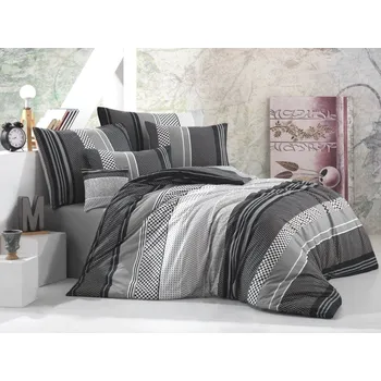 Povlečení Brotex Povlečení francouzské bavlna 220x220,70x90 Sorento black