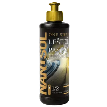 Autolak Lešticí pasta ONE STEP V12 250 g NANOSOL