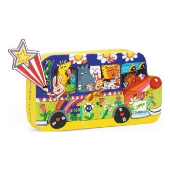 Puzzle Duhový autobus