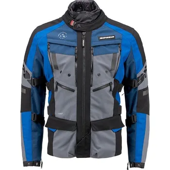 Moto bunda Bunda 4season evo, spidi (černá/modrá, vel. m)