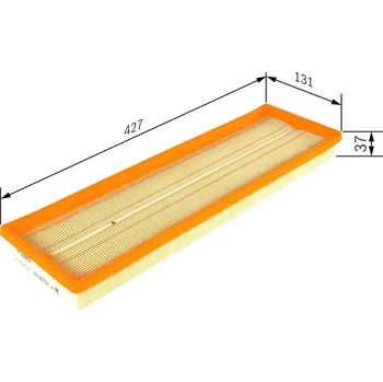 Vzduchový filtr Vzduchový filtr BOSCH F 026 400 478