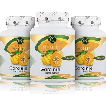 Přírodní produkt 2+1 Golden Nature Garcinie kambodžská 50% HCA 300 cps.