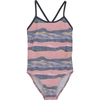 Dívčí oblečení Jednodílné plavky COLOR KIDS Swimsuit Sporty, AOP-5039-Plumeria - 116