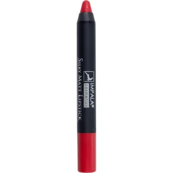Přípravek na rty Matná rtěnka Impala Silky Matt Lipstick, odstín 59 hassle red, 2,80g