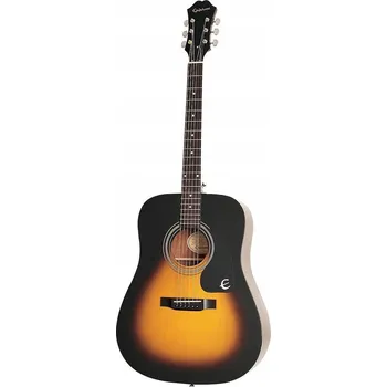Akustická kytara Akustická kytara Epiphone pro praváky, typ Dreadnought, Western
