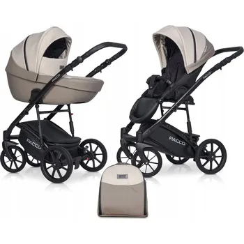 Kočárek Dětský kočárek 2v1 PACCO Riko Basic DO 22 KG PŘEKLÁDACÍ SEDADLO LEHKÝ