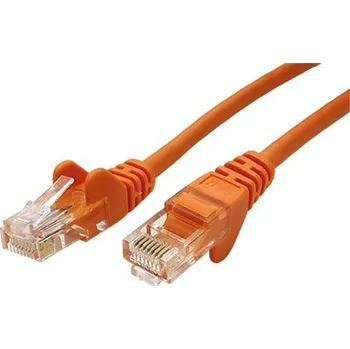 Počítač goobay UTP patchkabel kat. 5e, 5m, oranžový (95239) - 21.92.0567