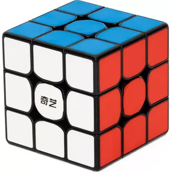 Hlavolam Kostka 3x3x3 QiYi QiMeng V3 Černá s barevnými plastovými dílky