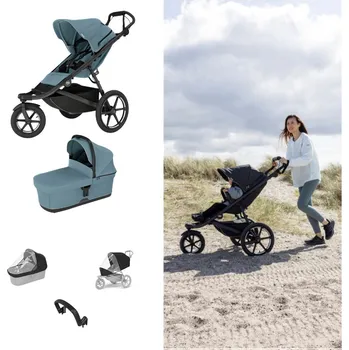 Kočárek THULE Urban Glide 3 Kočárek od narození Set B - Mid Blue