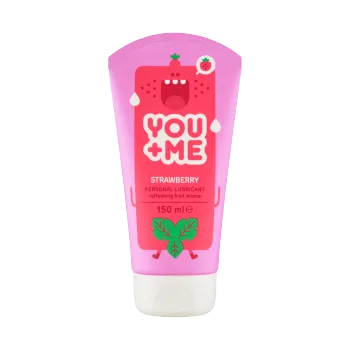 Lubrikační gel YOU&ME lubricant 150ml Strawberry