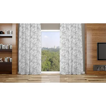 Dekorativní polštářek Orbytex Zatemňovací závěs hotový - Margot černošedá Rozměry: povláček na polštářek 40x40 na zip (bez výplně)